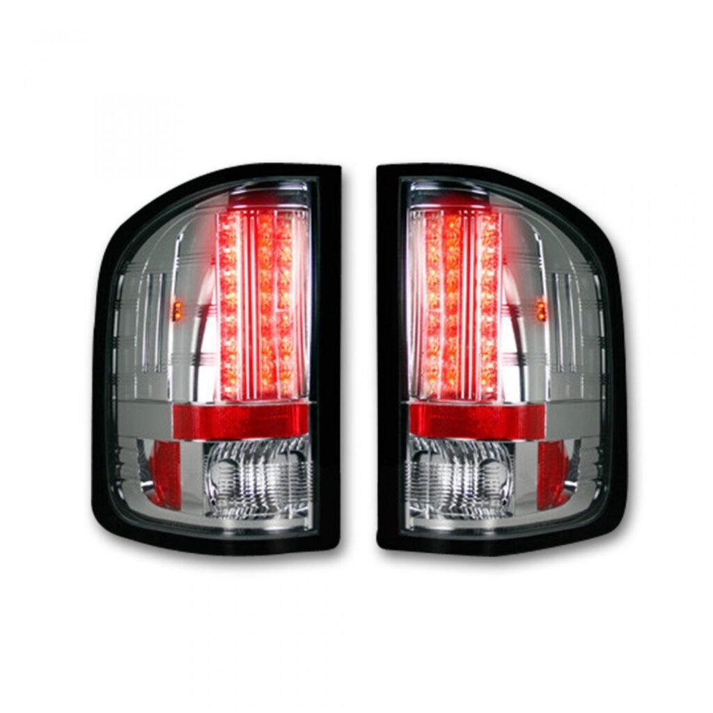 GMC Sierra 07-13 Tail Lights LED in Clear