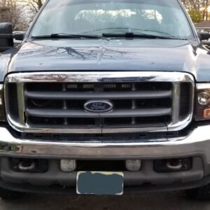 Ford Super Duty 05/07 Projector Headlights OLED Halos DRL Smoked/Black - Image 8