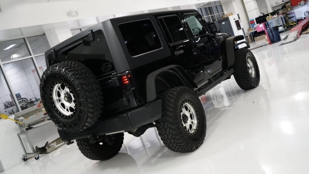 Jeep JK Wrangler 07-18 Tail Lights LED Smoked