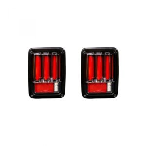 Jeep JK Wrangler 07-18 Tail Lights OLED Red - Image 2