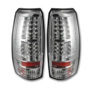 Chevy Avalanche 07-13 Tail Lights LED in Clear - Image 1