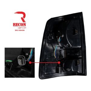 Dodge RAM 1500/2500/3500 13-18 Tail Lights LED in Dark Red Smoked - Image 3