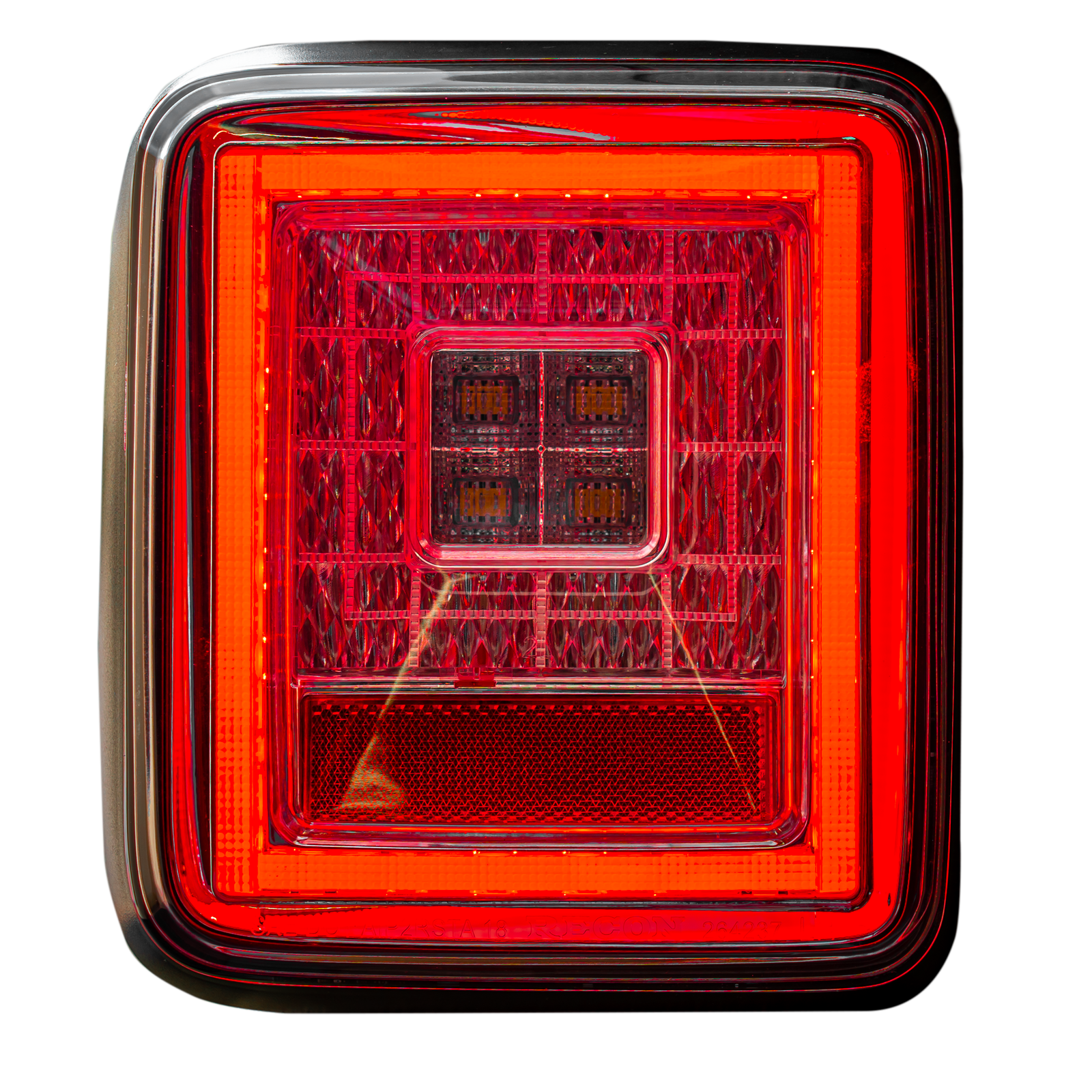 Jeep JL Wrangler 18-21 Tail Lights OLED Clear - Image 2
