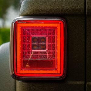Jeep JL Wrangler 18-21 Tail Lights OLED Clear - Image 4