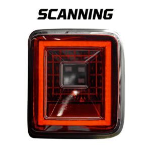 Jeep JL Wrangler 18-21 Tail Lights OLED Red Smoked - Image 1