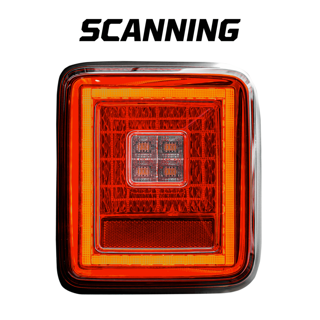 Jeep JL Wrangler 18-21 Tail Lights OLED Red