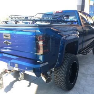 Chevy Silverado 1500 14-18 & 2500/3500 14-19 Tail Lights OLED in Clear - Image 4
