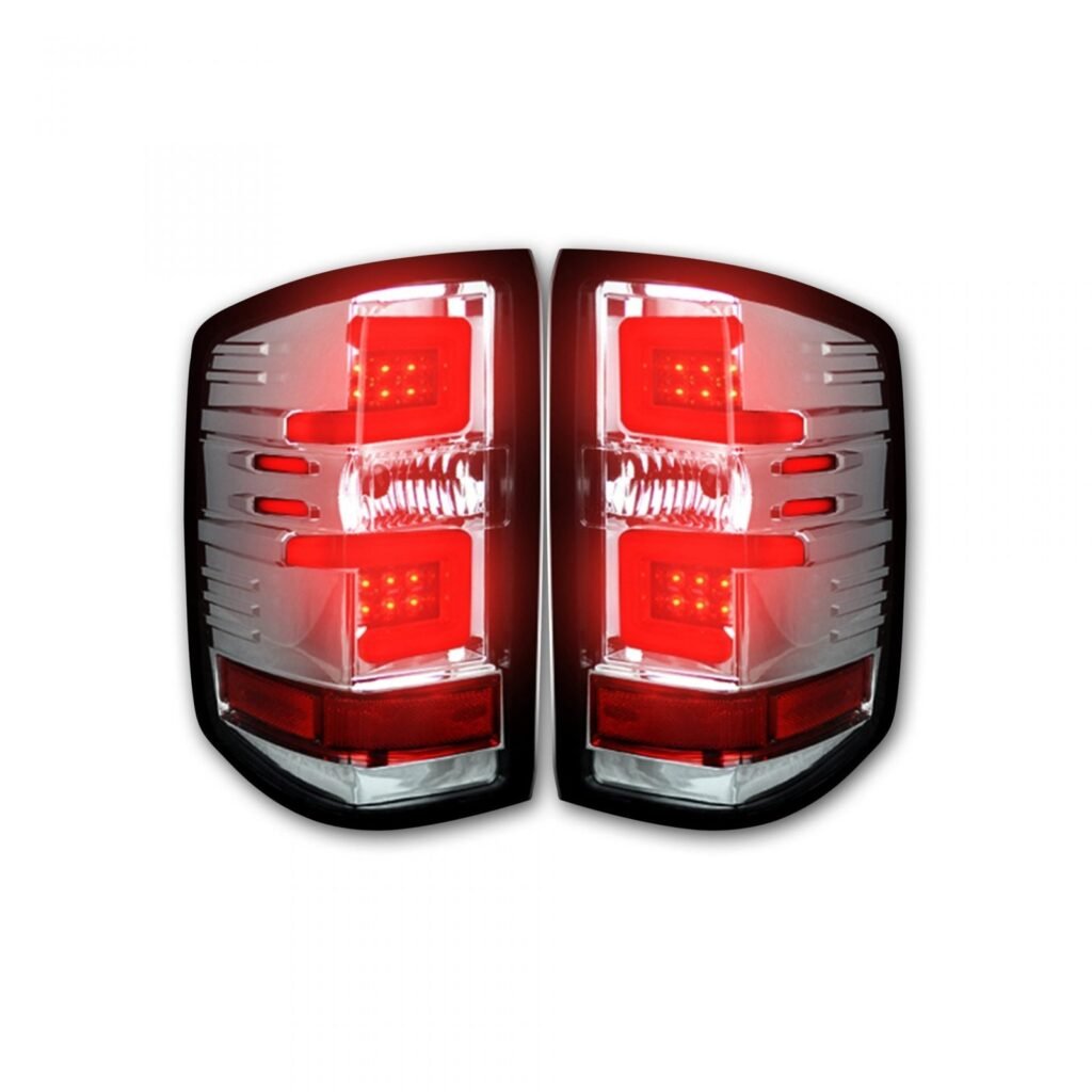 Chevy Silverado 1500 16-18 & 2500/3500 16-19 Tail Lights OLED in Clear