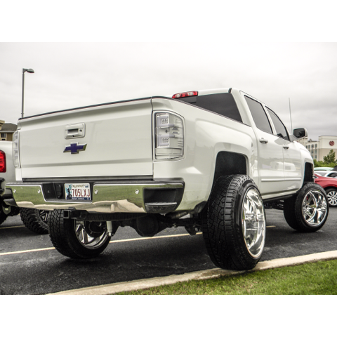 Chevy Silverado 1500 16-18 & 2500/3500 16-19 Tail Lights OLED in Clear