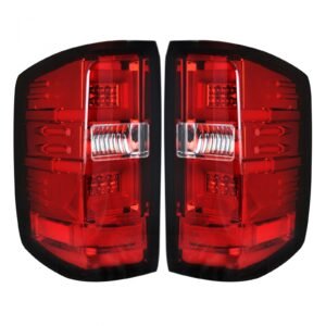 Chevy Silverado 1500 16-18 & 2500/3500 16-19 Tail Lights OLED in Red - Image 1
