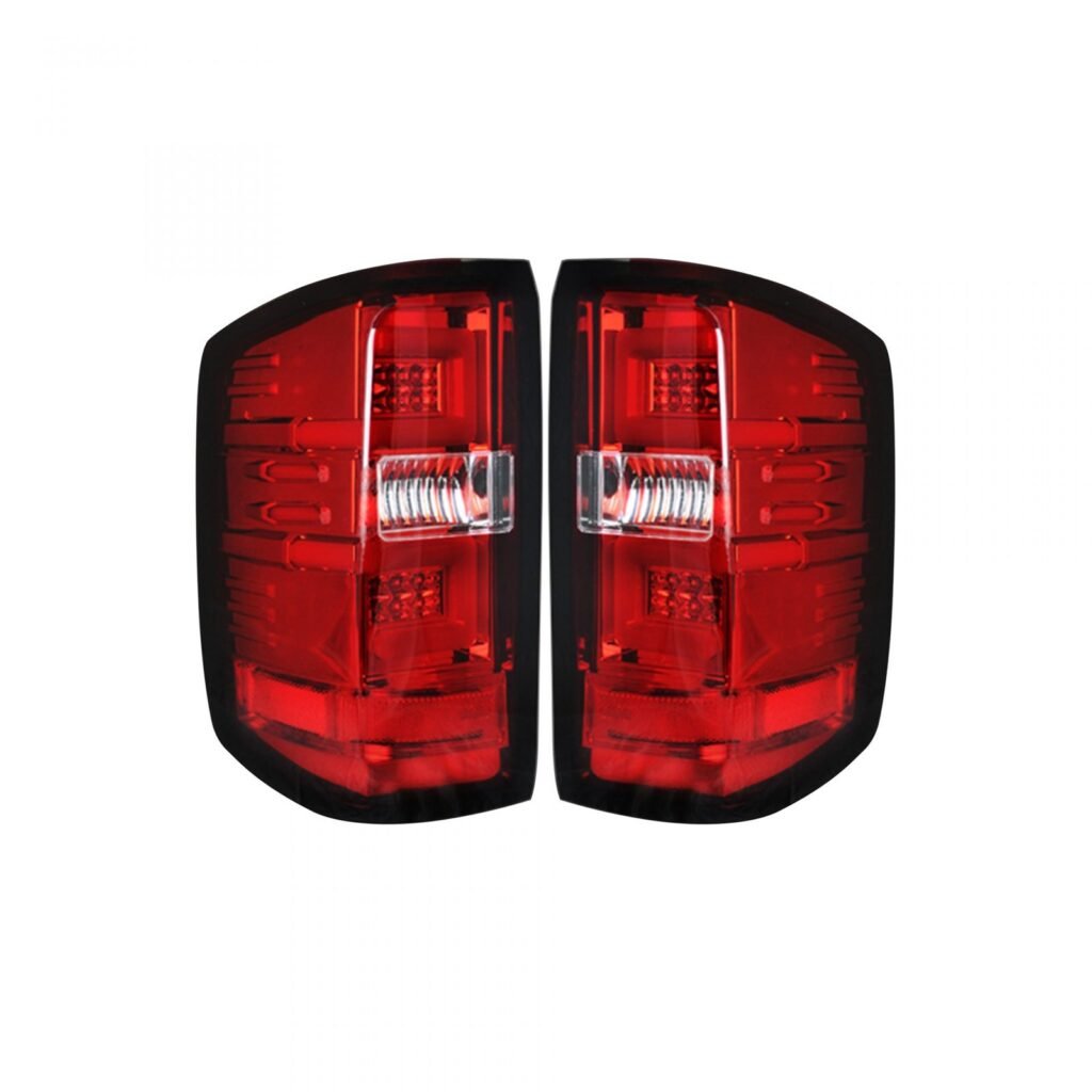Chevy Silverado 1500 14-18 & 2500/3500 14-19 Tail Lights OLED in Red
