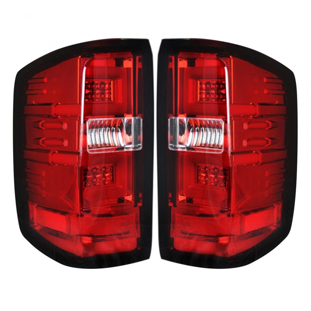 Chevy Silverado 1500 14-18 & 2500/3500 14-19 Tail Lights OLED in Red