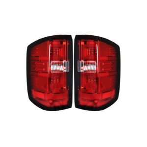 Chevy Silverado 1500 14-18 & 2500/3500 14-19 Tail Lights OLED in Red - Image 2