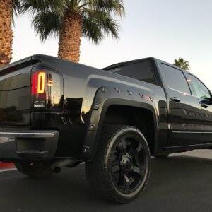 GMC Sierra 1500 16-18 & 2500/3500 16-19 Tail Lights OLED Smoked - Image 7