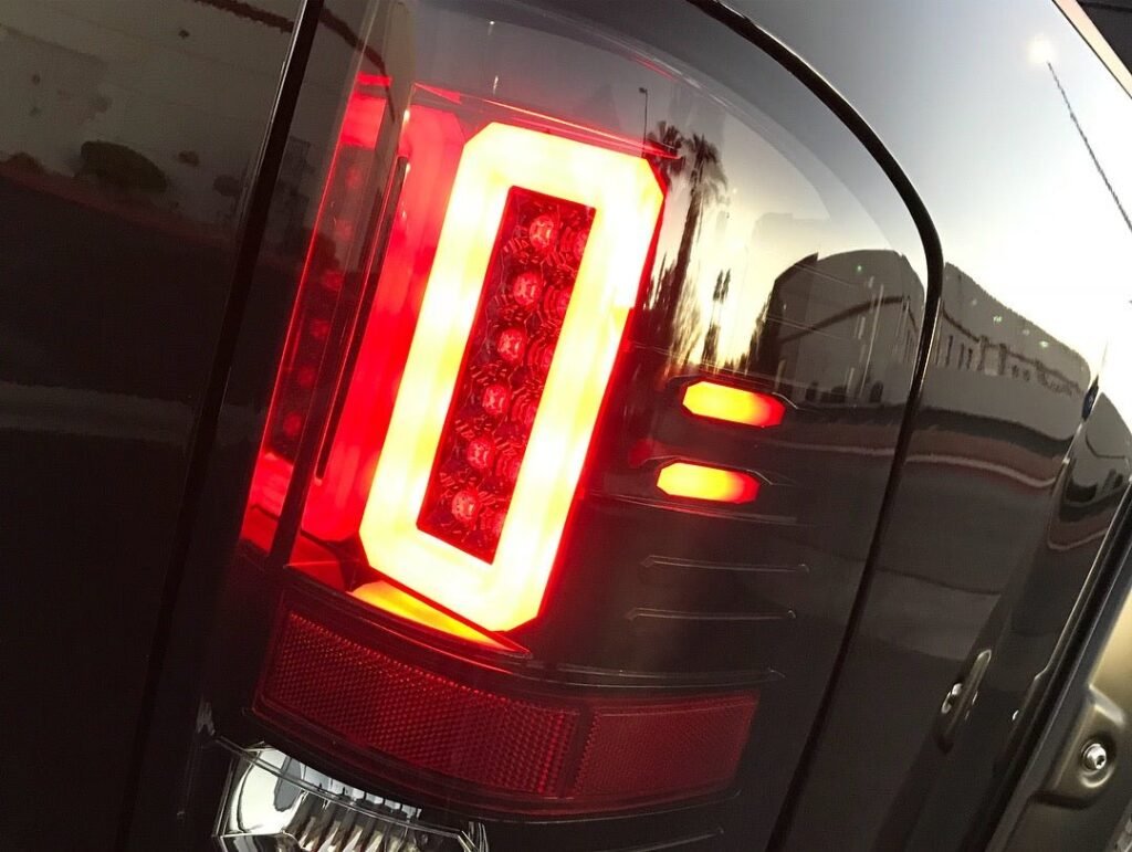 GMC Sierra 1500 14-18 & 2500/3500 14-19 (Fits 3rd Gen) Tail Lights OLED Red