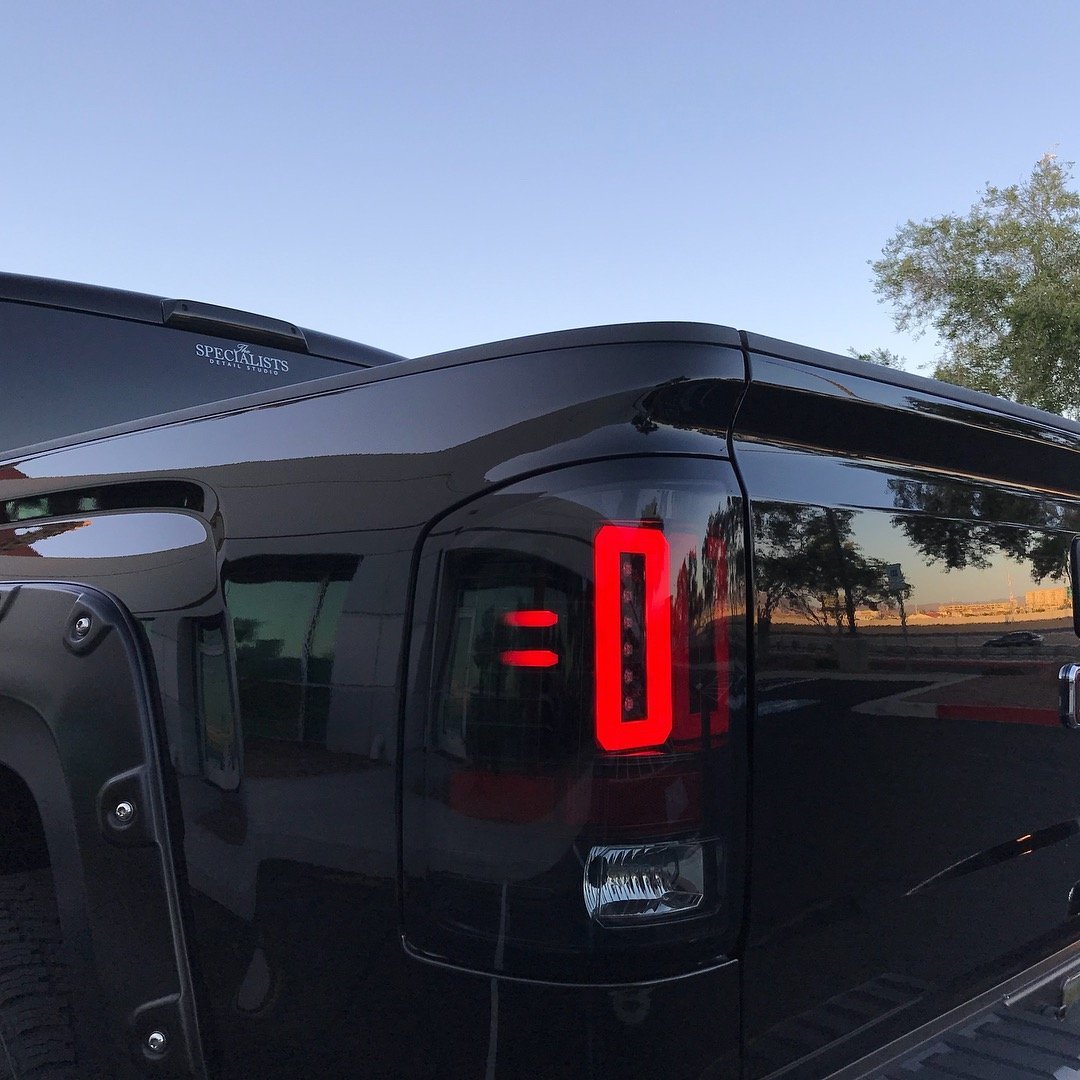 GMC Sierra 1500 16-18 & 2500/3500 16-19 Tail Lights OLED Clear - Image 9