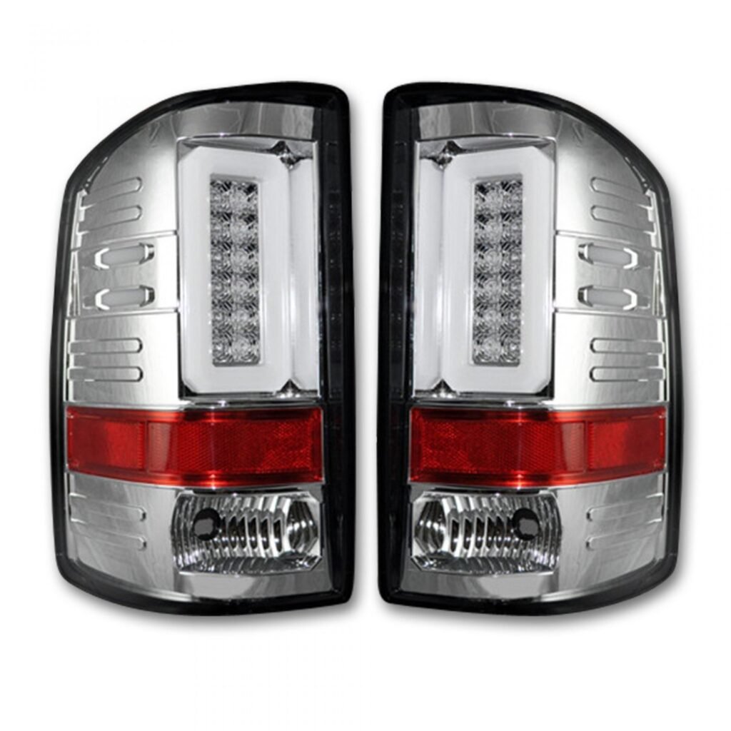GMC Sierra 1500 16-18 & 2500/3500 16-19 Tail Lights OLED Clear