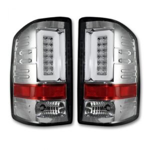 GMC Sierra 1500 16-18 & 2500/3500 16-19 Tail Lights OLED Clear - Image 1