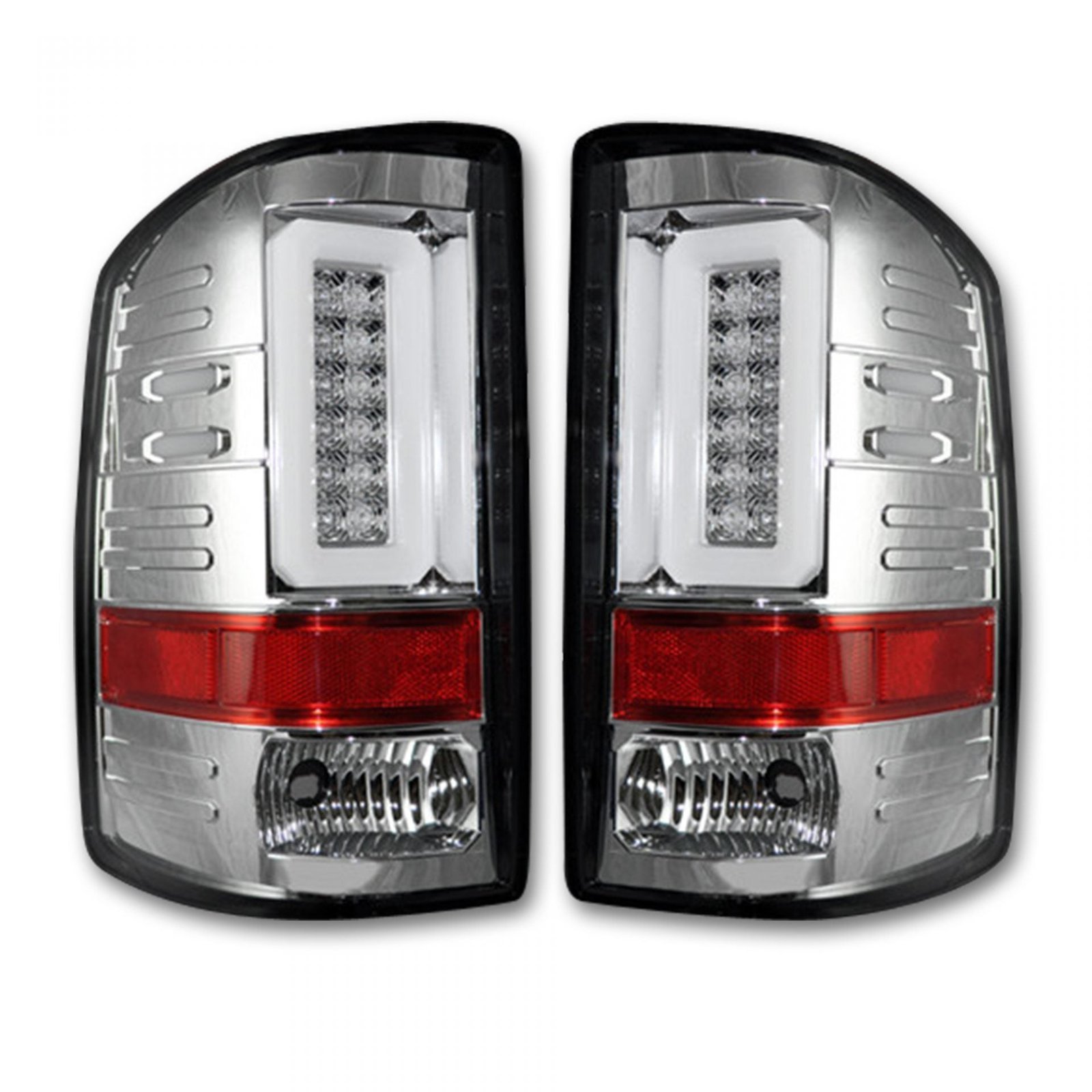GMC Sierra 1500 14-18 & 2500/3500 14-19 Tail Lights OLED Clear - Image 1
