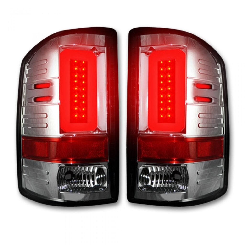 GMC Sierra 1500 16-18 & 2500/3500 16-19 Tail Lights OLED Clear