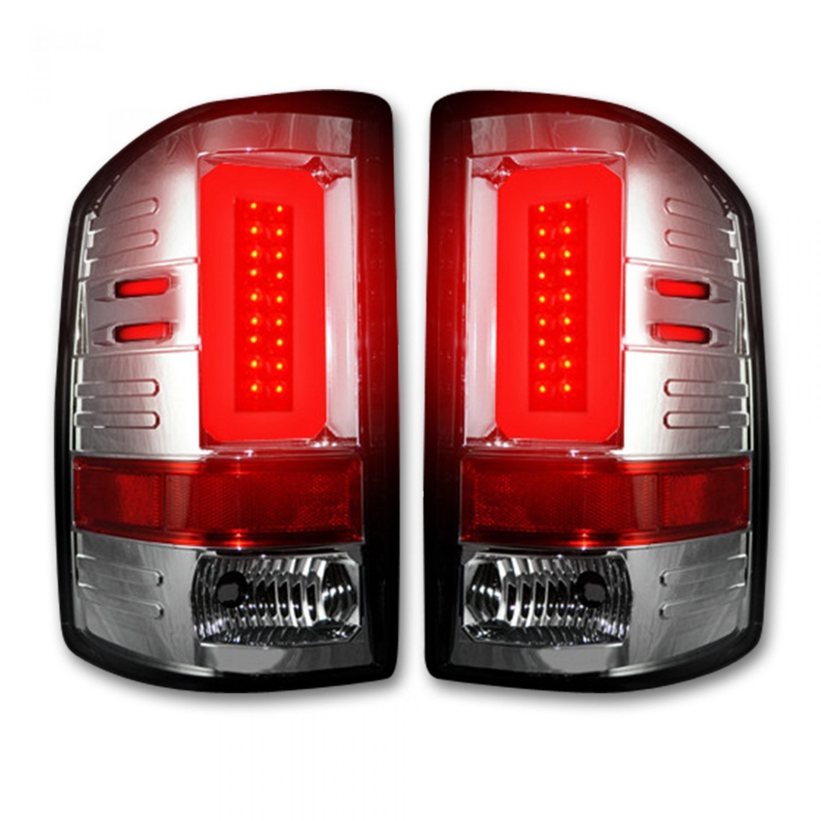 GMC Sierra 1500 14-18 & 2500/3500 14-19 Tail Lights OLED Clear - Image 2