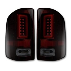 GMC Sierra 1500 16-18 & 2500/3500 16-19 Tail Lights OLED Smoked - Image 1
