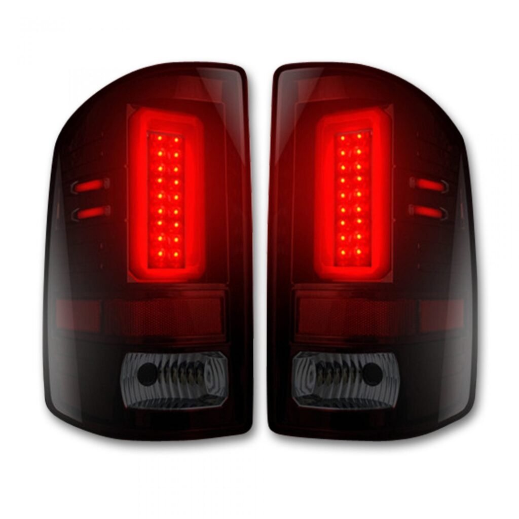 GMC Sierra 1500 16-18 & 2500/3500 16-19 Tail Lights OLED Smoked