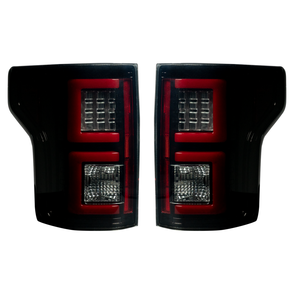 Ford F150 18-20 OLED Tail Lights in Smoked