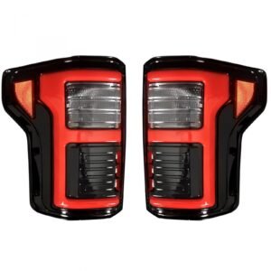Ford F150 18-20 (Replaces OEM LED) Tail Lights OLED in Smoked - Image 1