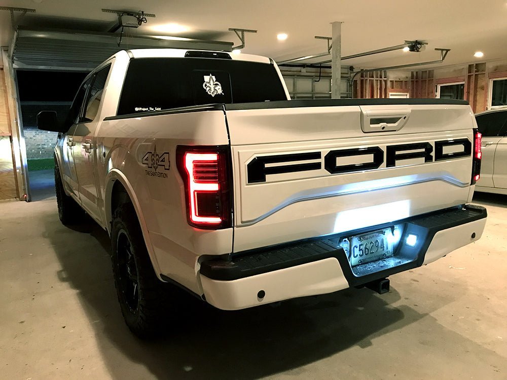 Ford F150 18-20 (Replaces OEM LED) Tail Lights OLED in Smoked