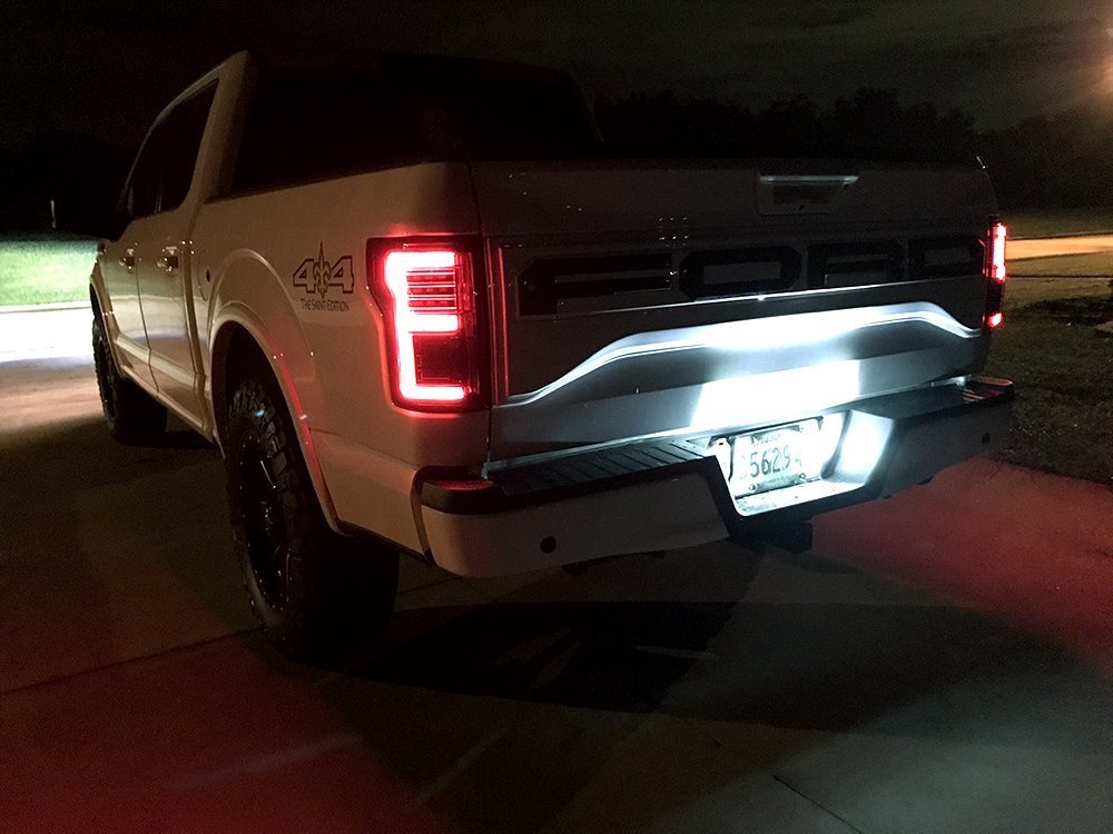 Ford F150 18-20 (Replaces OEM LED) Tail Lights OLED in Smoked