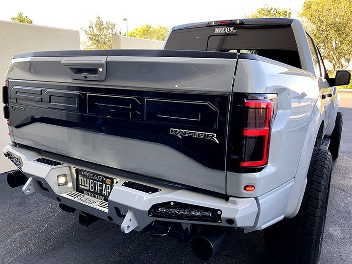 Ford F150 15-17 & Raptor 17-19 Tail Lights Dark Red Smoked