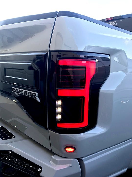Ford F150 18-20 (Replaces OEM LED) Tail Lights OLED in Smoked