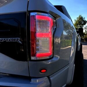 Ford F150 15-17 & Raptor 17-19 (Replaces OEM LED) Tail Lights OLED Clear - Image 9