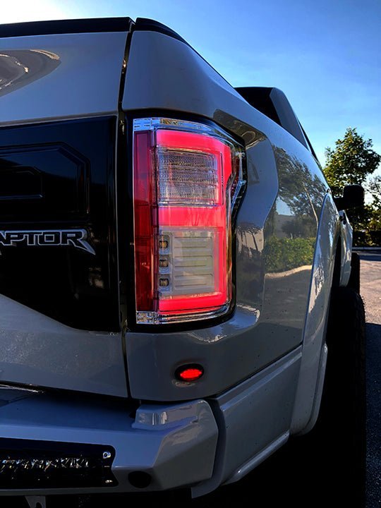 Ford F150 15-17 & Raptor 17-19 (Replaces OEM LED) Tail Lights OLED Clear