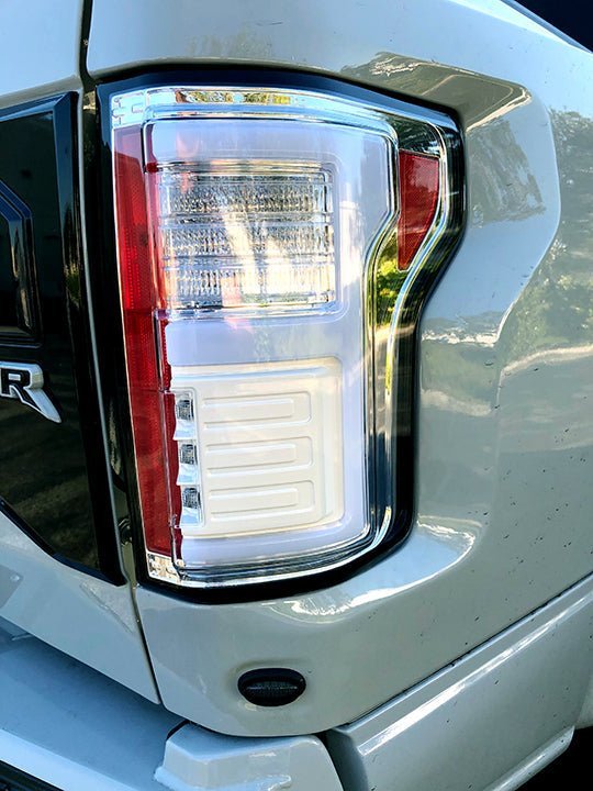 Ford F150 15-17 & Raptor 17-19 (Replaces OEM LED) Tail Lights OLED Clear