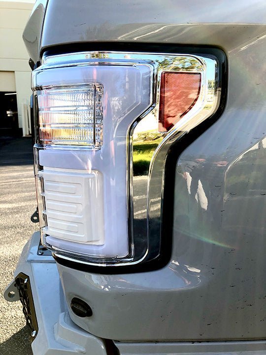 Ford F150 15-17 & Raptor 17-19 (Replaces OEM LED) Tail Lights OLED Clear
