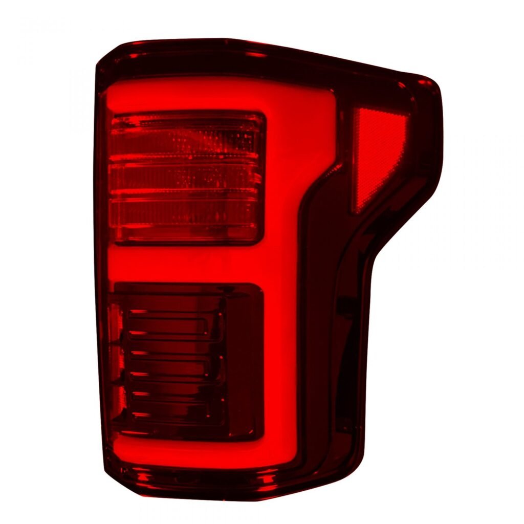 Ford F150 15-17 & Raptor 17-19 Tail Lights Dark Red Smoked