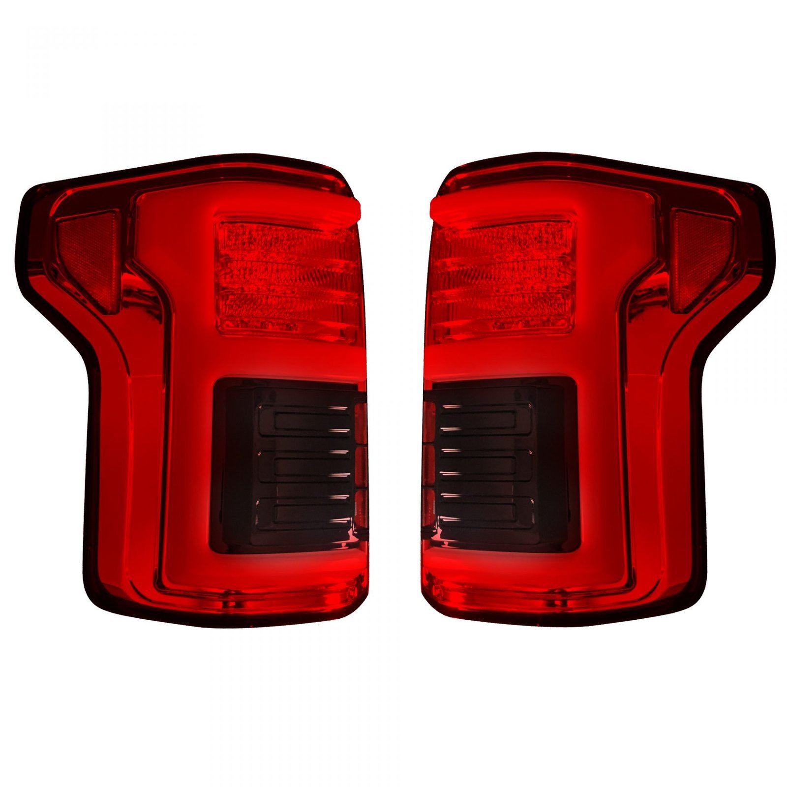 Ford F150 18-20 (Replaces OEM LED) Tail Lights OLED in Red - Image 1
