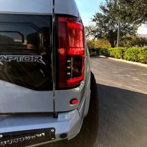 Ford F150 15-17 & Raptor 17-19 Tail Lights Red - Image 8