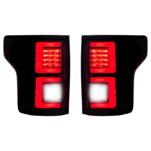 Ford F150 18-20 OLED Tail Lights in Dark Red Smoked - Image 2