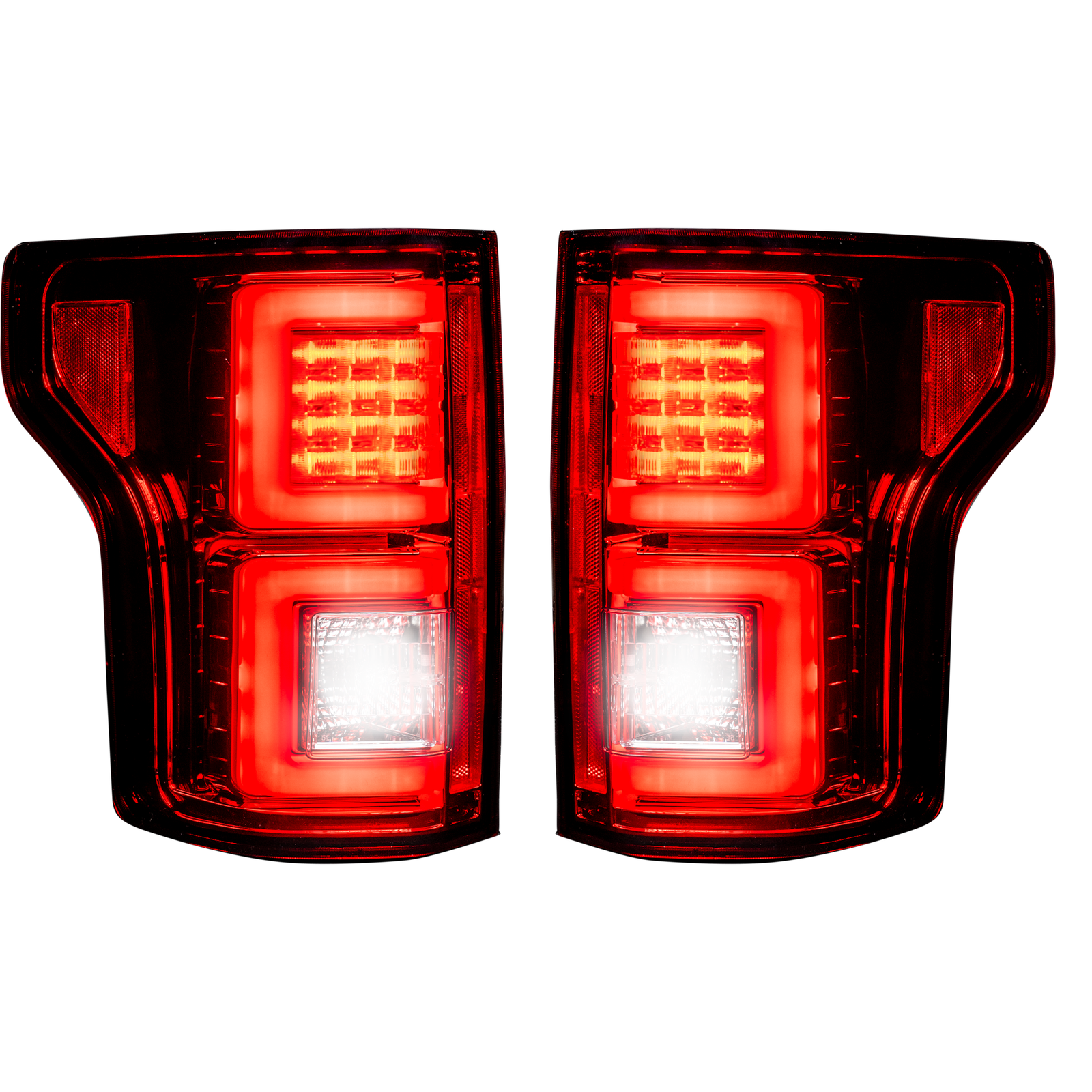 Ford F150 18-20 (Replaces OEM Halogen) Tail Lights OLED Red - Image 2