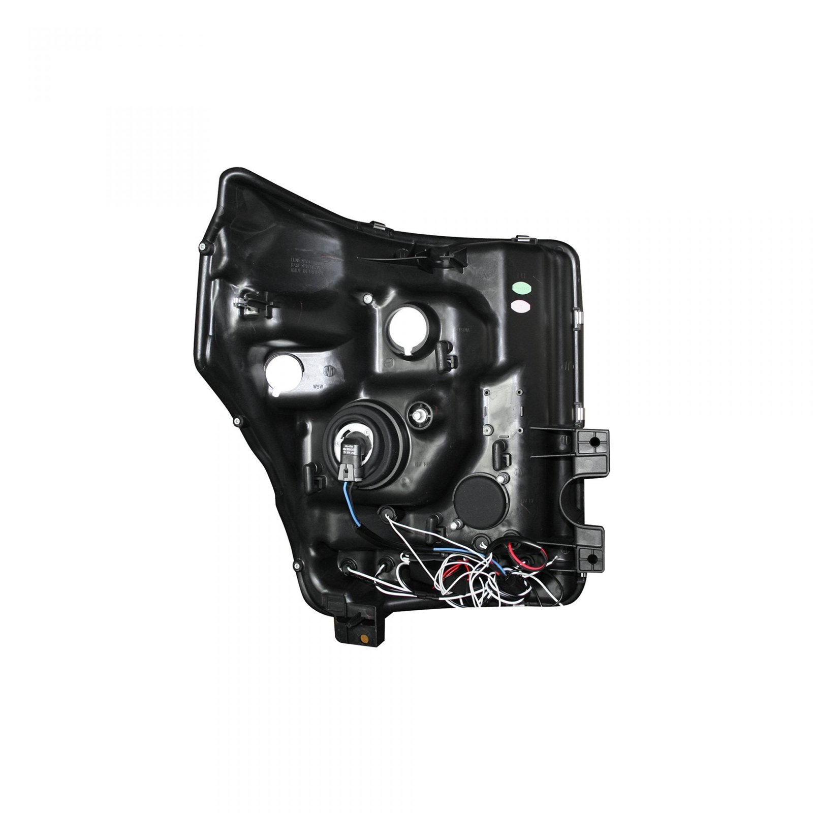 Ford Super Duty F250/350/450/550 11-16 Projector Headlights CCFL Halos/DRL Smoked/Black - Image 6
