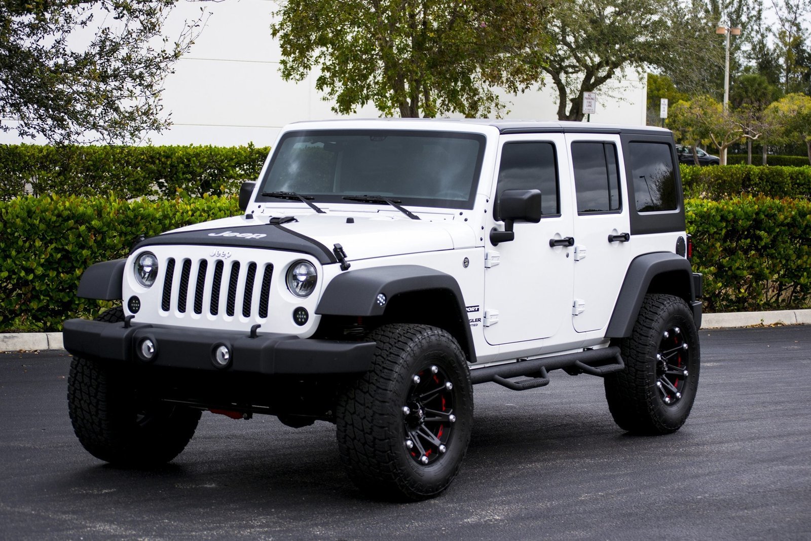Jeep JK Wrangler 07-18 Projector Headlights LED Clear/Chrome - Image 5