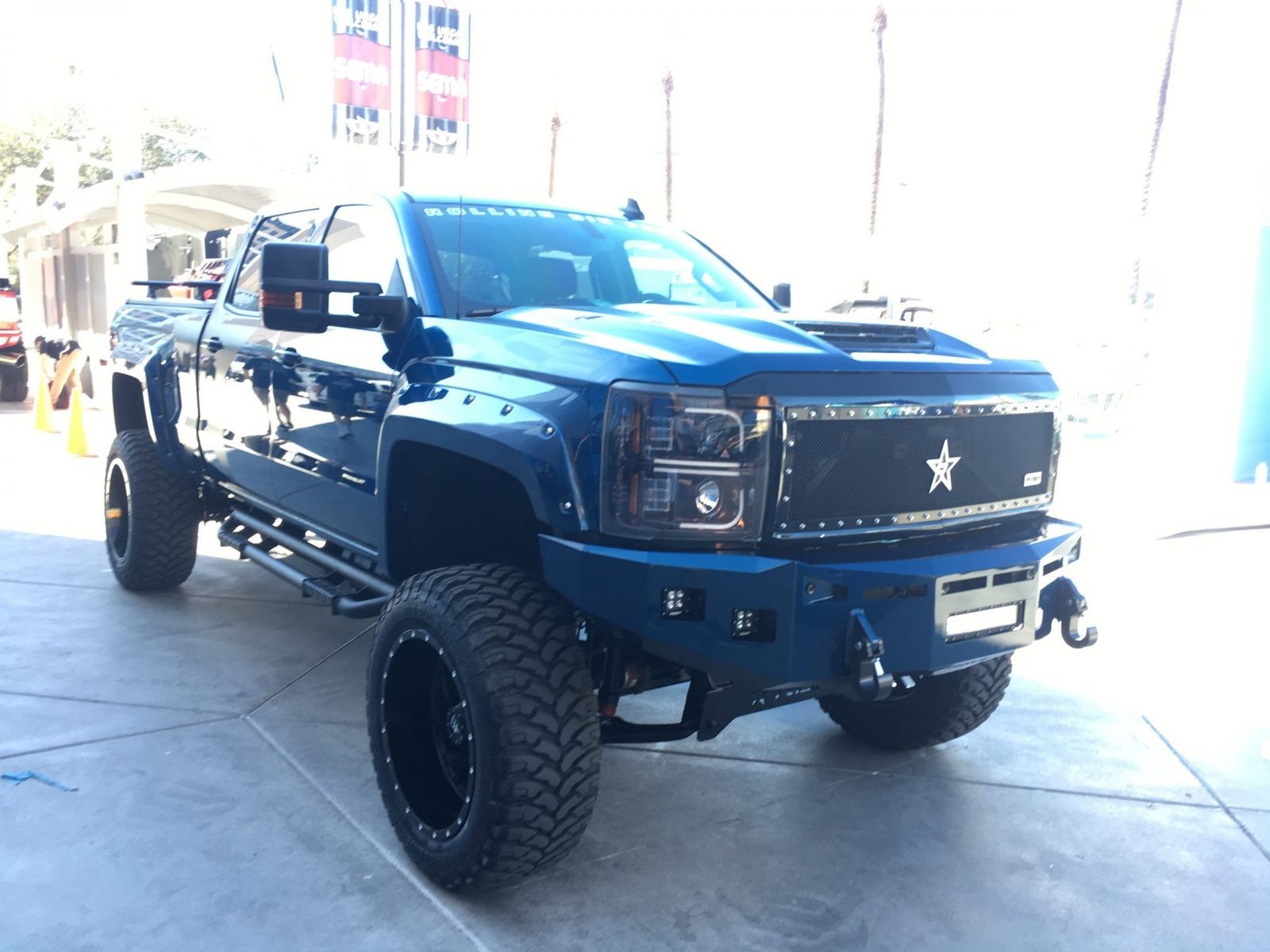Chevy Silverado 14-15 Projector Headlights OLED Halos DRL Smoked/Black - Image 5