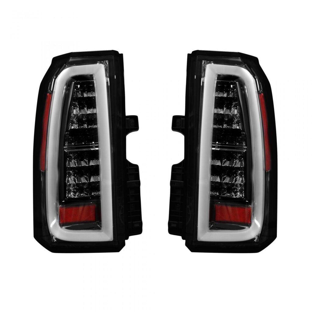 Chevy Tahoe & Suburban 15-19 OLED Bar-Style Tail Lights LED Smoked