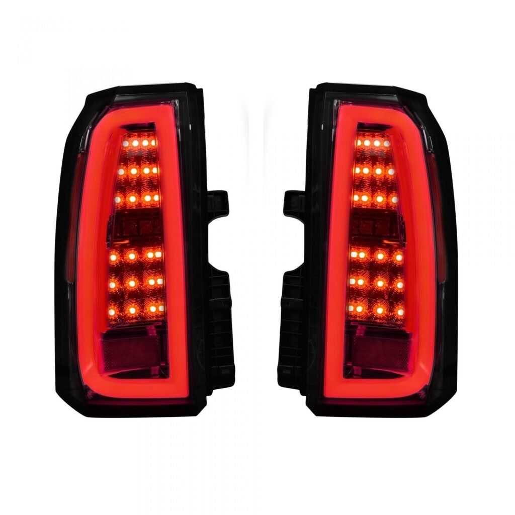Chevy Tahoe & Suburban 15-19 OLED Bar-Style Tail Lights LED Smoked