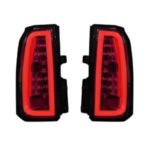 Chevy Tahoe & Suburban 15-19 OLED Bar-Style Tail Lights LED Smoked - Image 2
