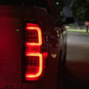 Toyota Tundra 14-21 LED Tail Lights in Dark Red Smoked - Image 4