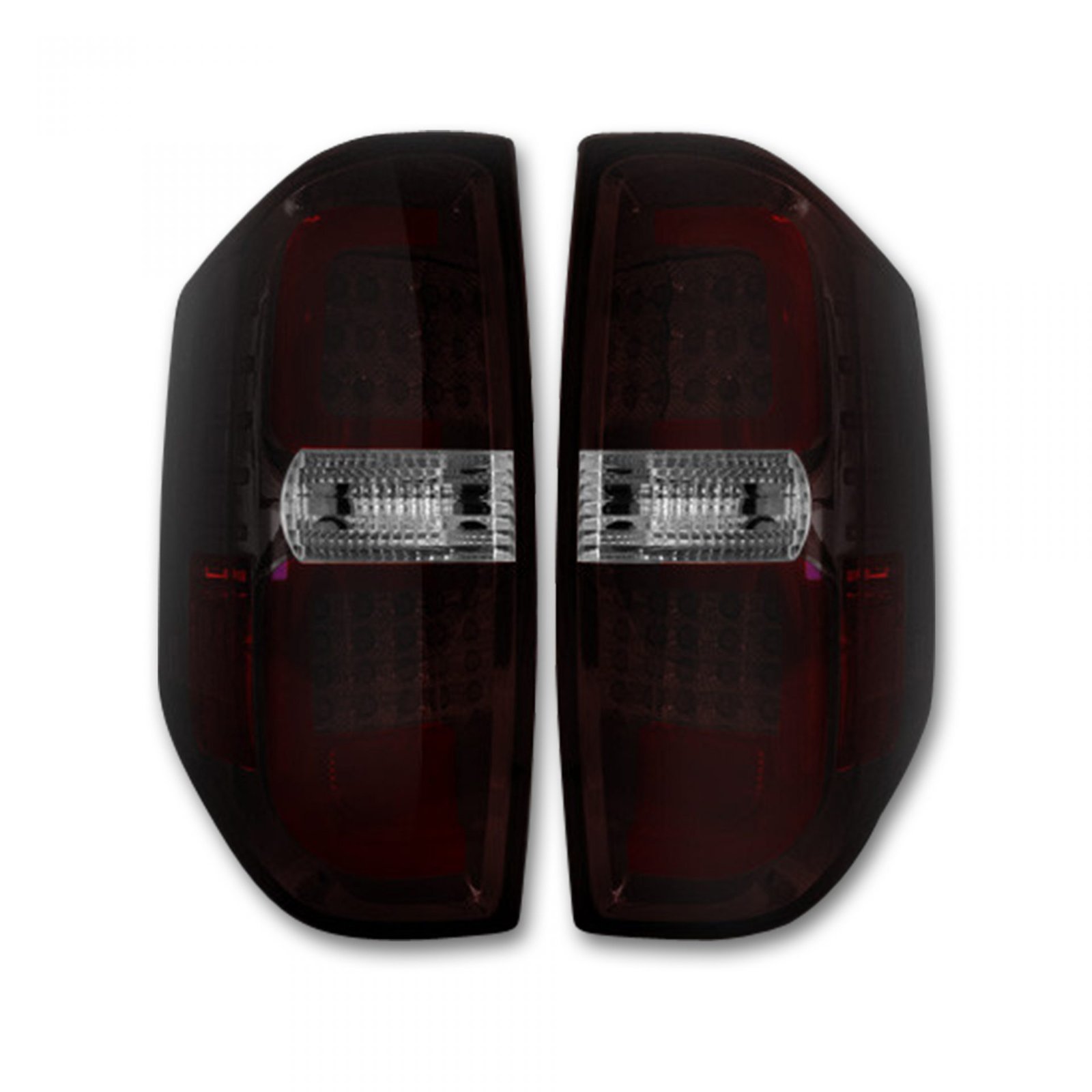 Toyota Tundra 14-21 LED Tail Lights in Dark Red Smoked - Image 1